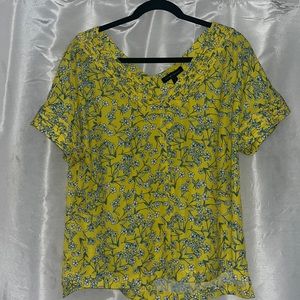 Banana Republic yellow Top